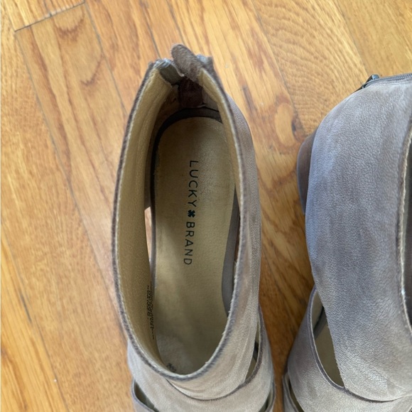 Lucky Brand Heeled Ankle Boots - Picture 5 of 5